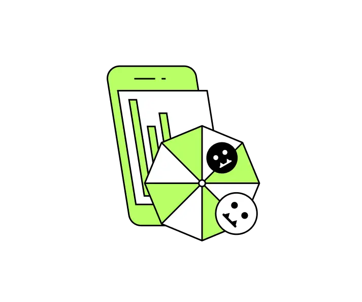 illustration smartphone